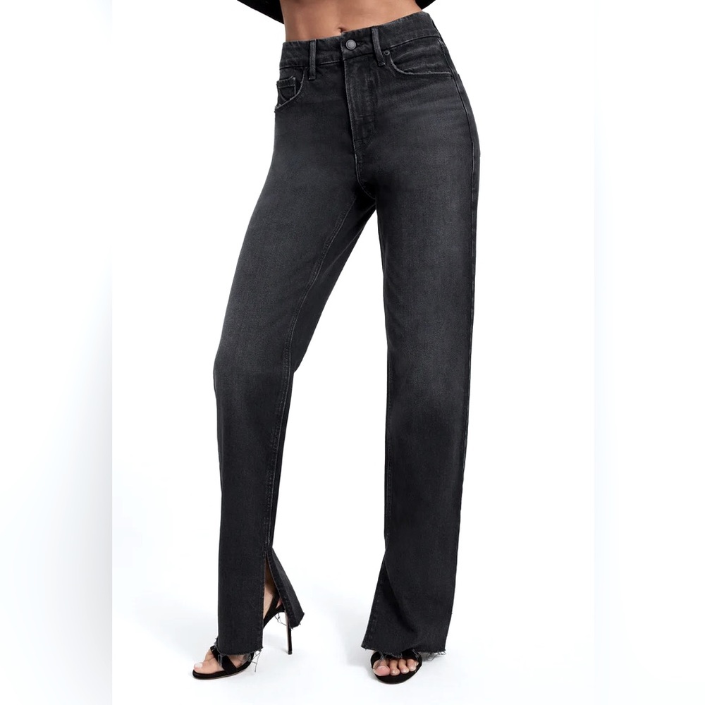 Good American ICON Straight Leg TREND Jean!!